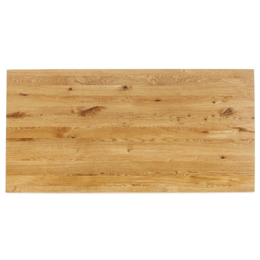 Top Tavola Straight Edge Oak 180x90 - JULIA VENCE STORE