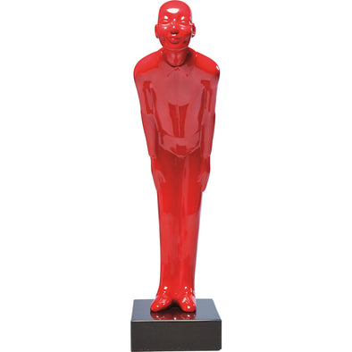 Red Deco Figurine