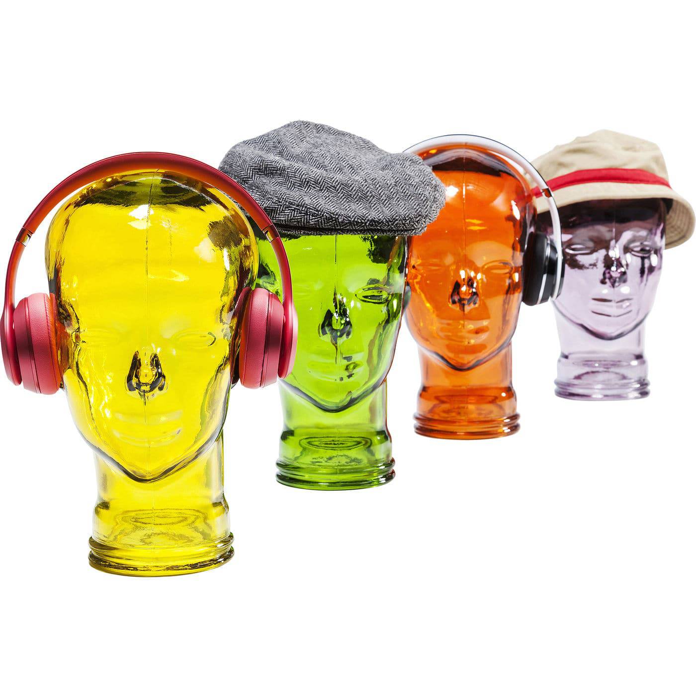 Headphone Mount Transparent Assorted 29cm