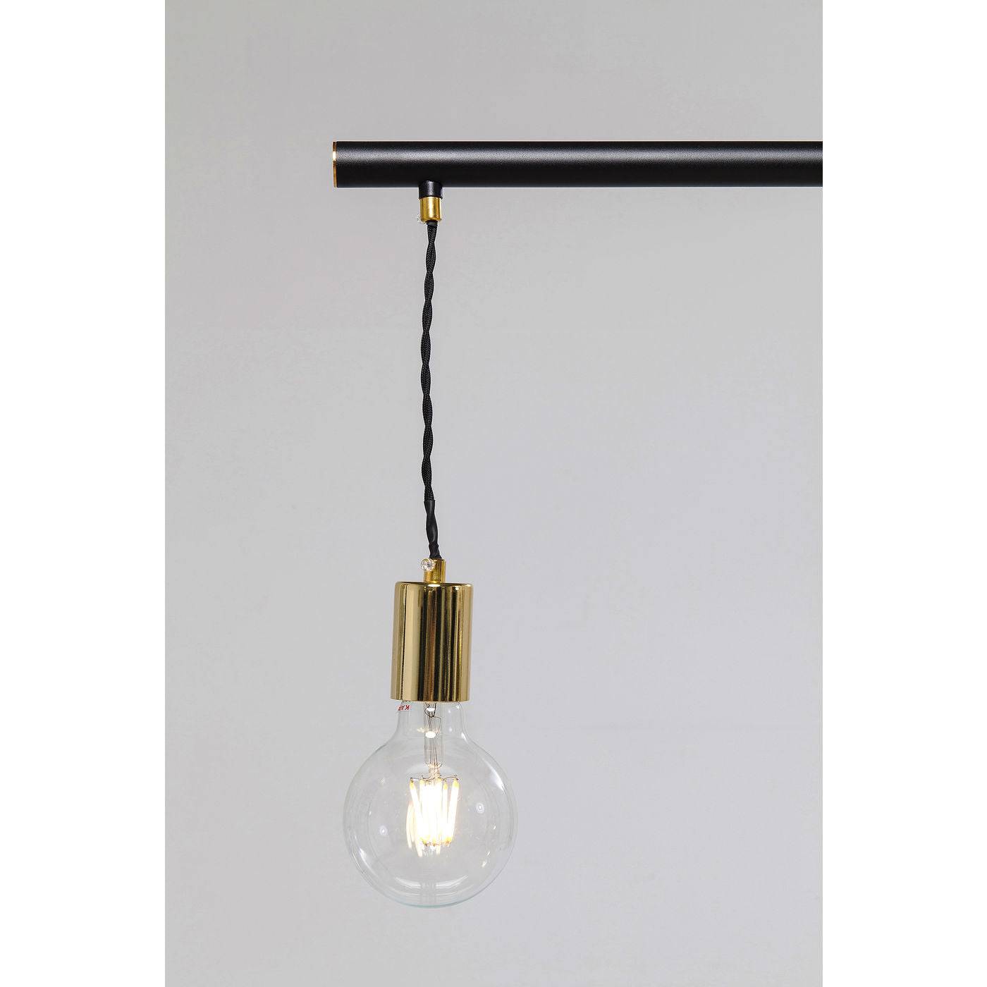 Pendant Lamp Pole Black Six - JULIA VENCE STORE