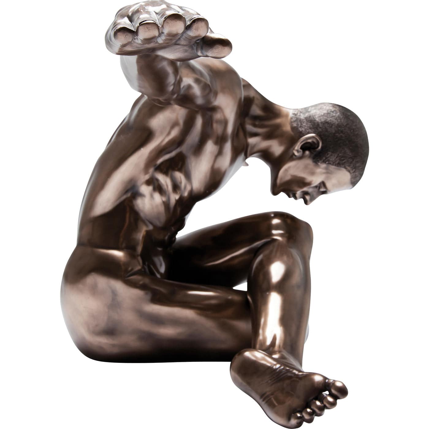 Deco Figurine Nude Man Bow 137cm