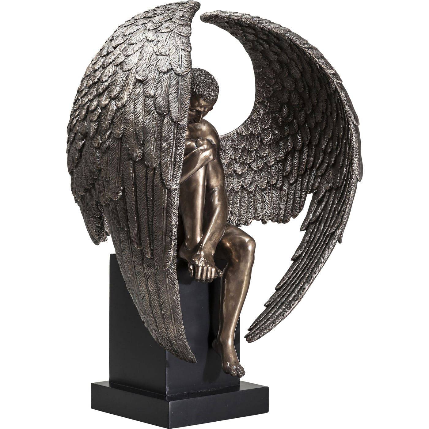 Deco Figurine Nude Sad Angel Big