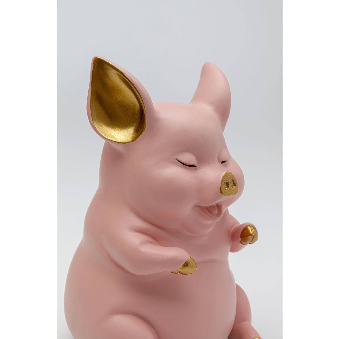 money-box-pig-sitting-pink - JULIA VENCE STORE