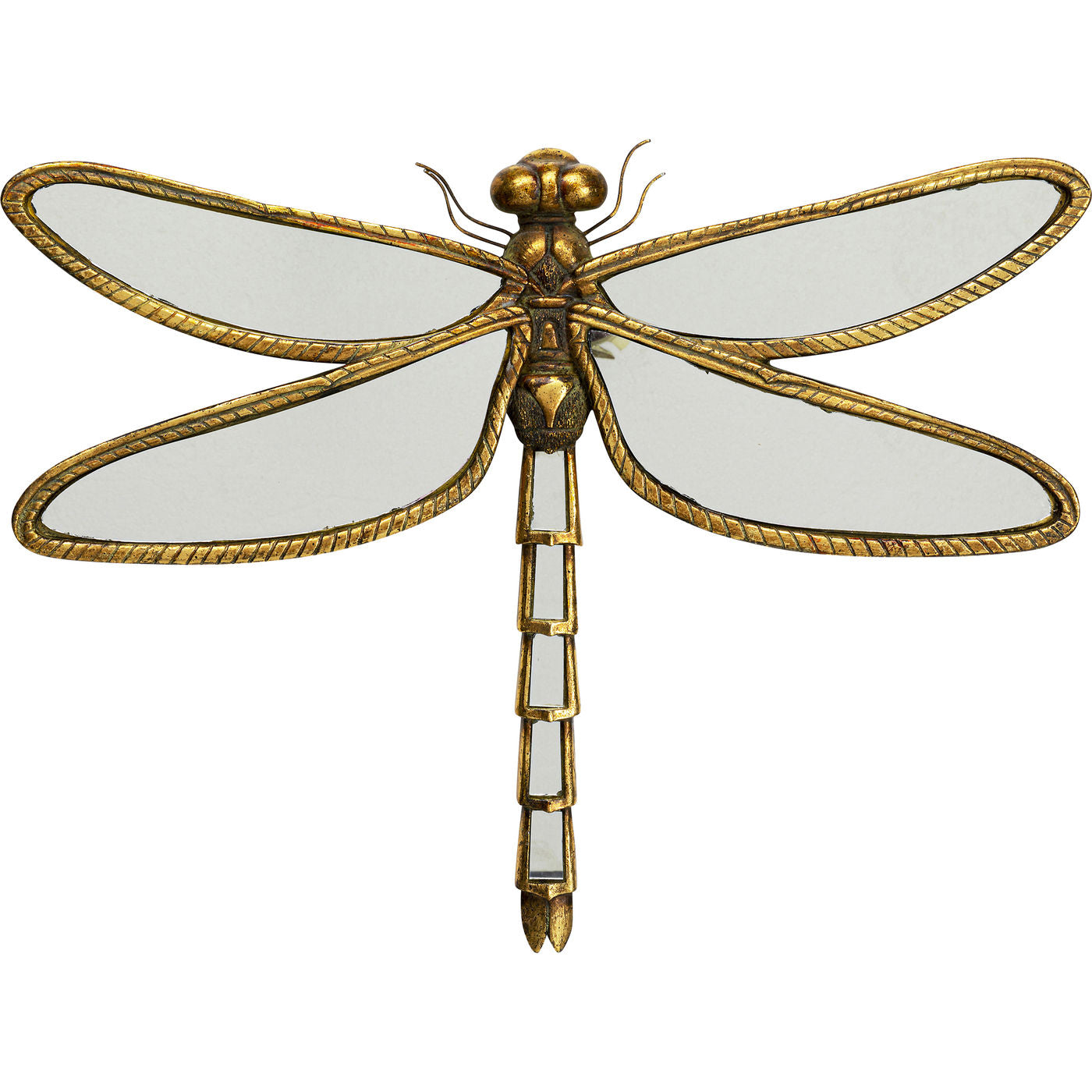 Wall Decoration Dragonfly Mirror 36x46cm