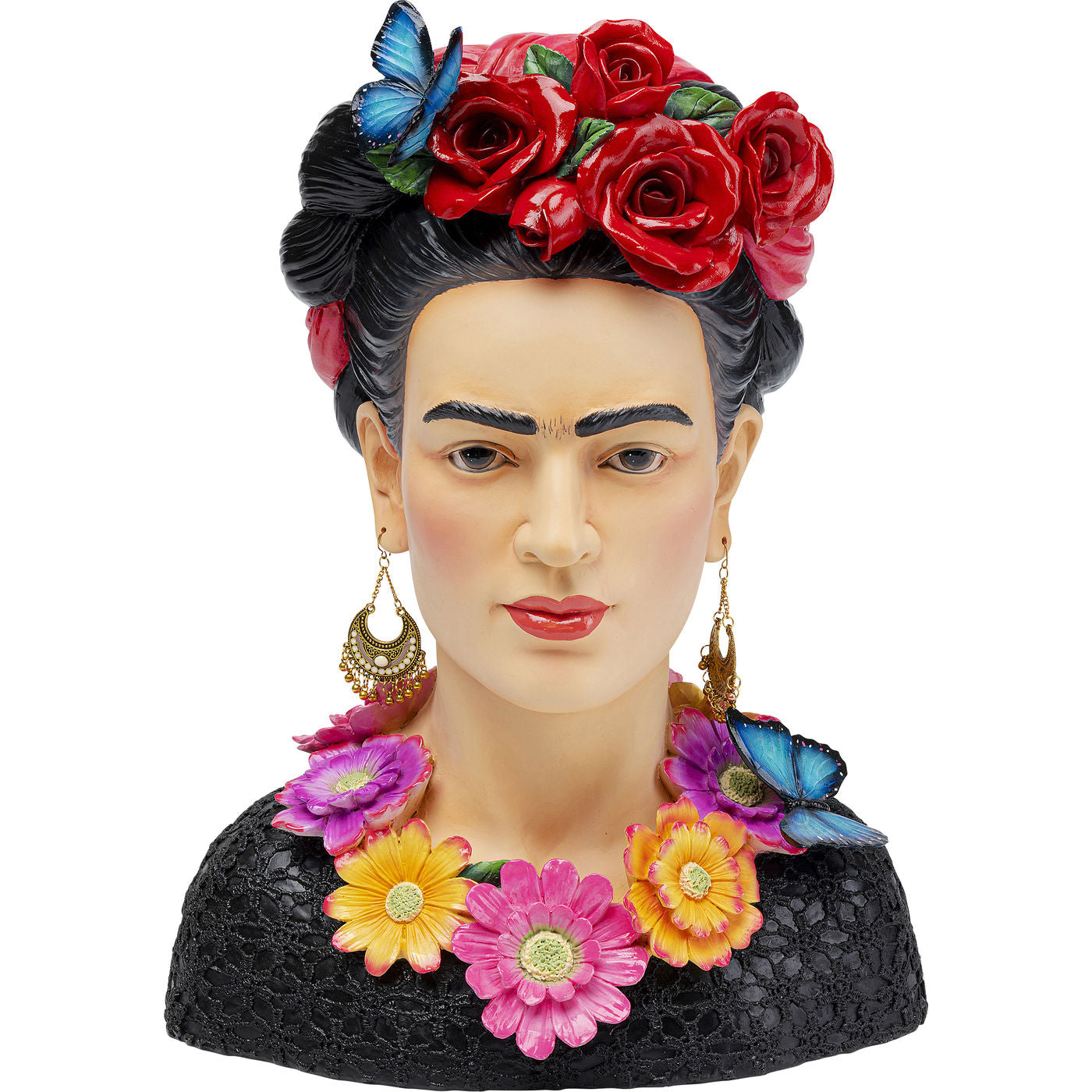 Colorful Frida Kahlo Bust