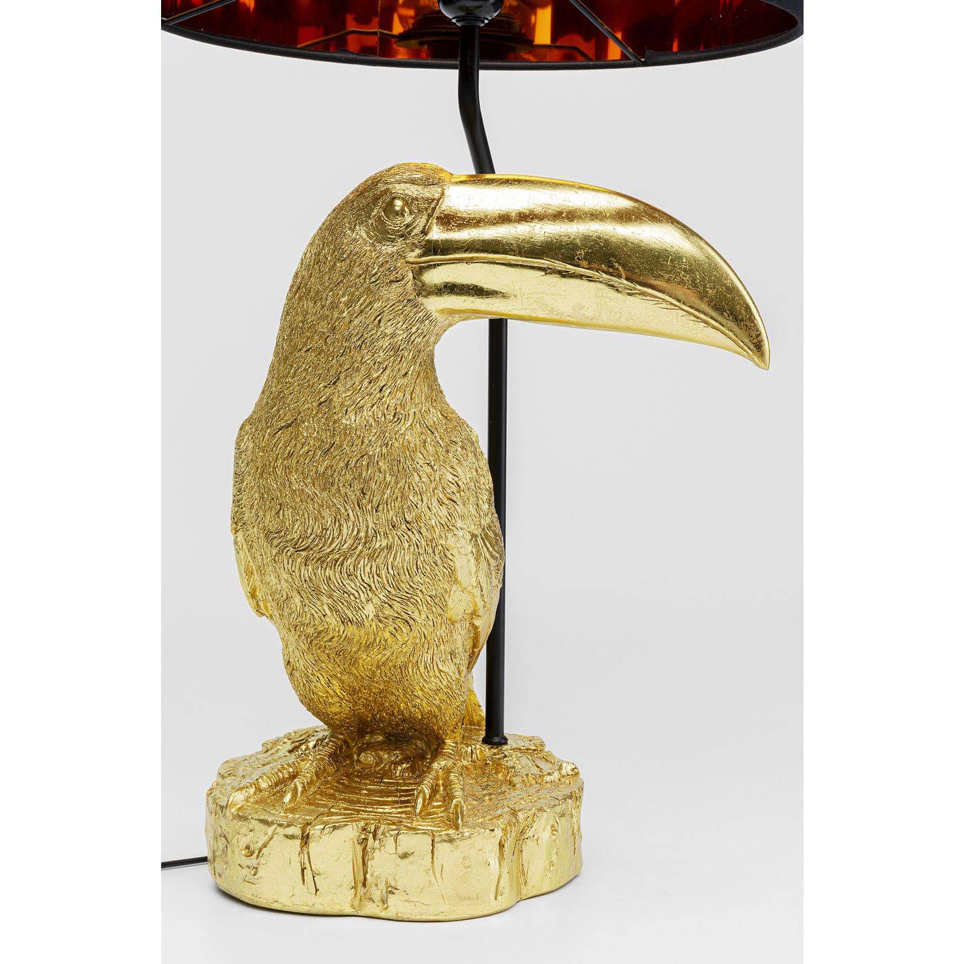 table-lamp-toucan-gold - JULIA VENCE STORE