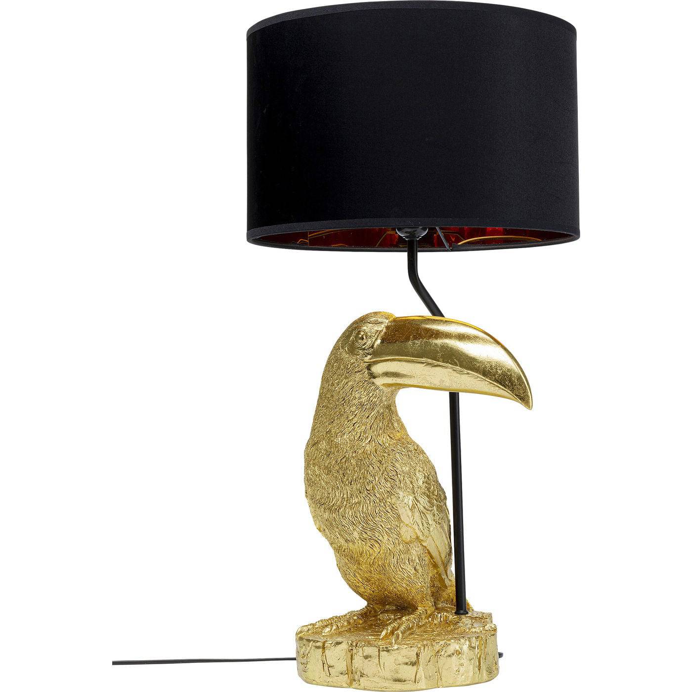 table-lamp-toucan-gold - JULIA VENCE STORE