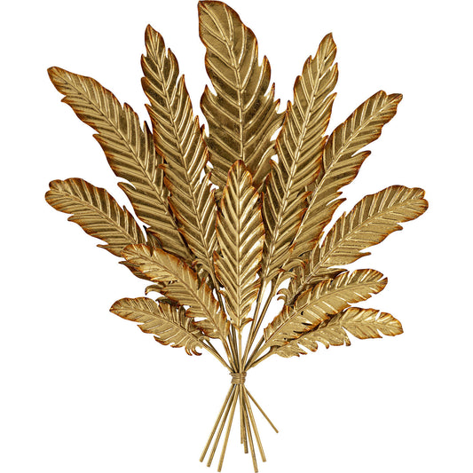 wall-decoration-leaf-bouquet-gold