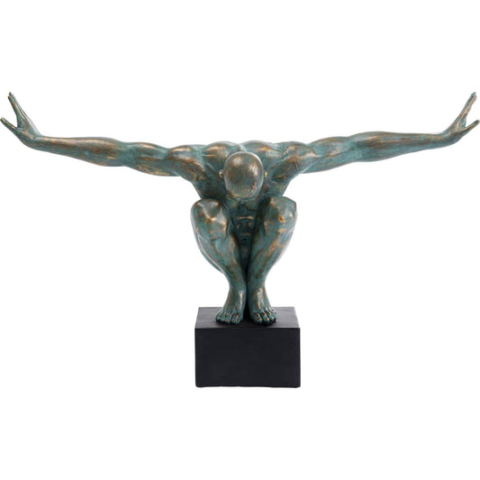 Deco Object Athlete XL Antique Green - JULIA VENCE STORE