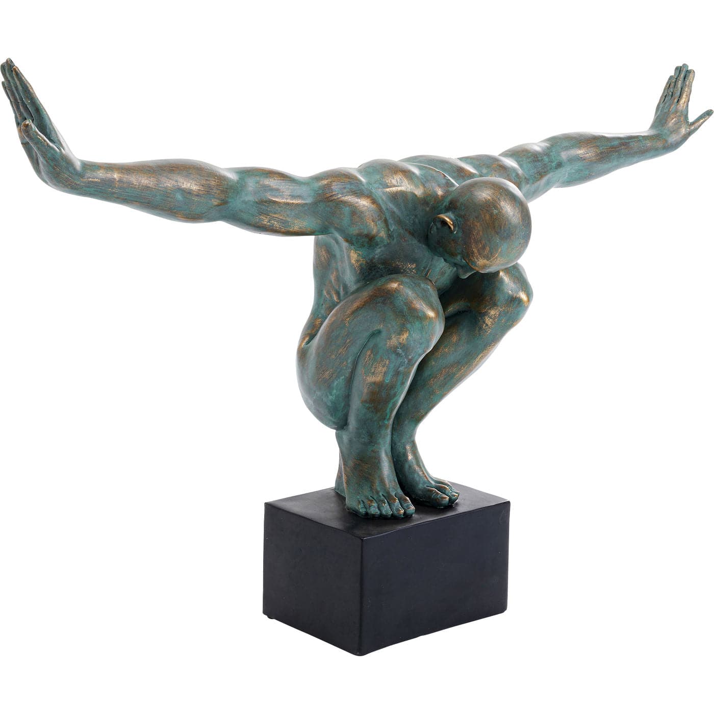 Deco Object Athlete XL Antique Green - JULIA VENCE STORE