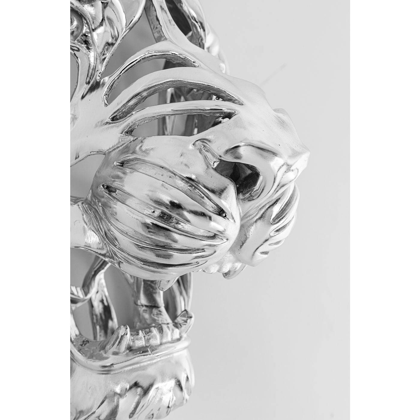 Wall Decoration Lion Silver - JULIA VENCE STORE