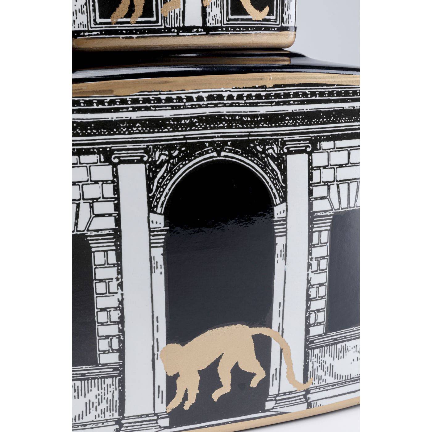 Deco Jar Temple 24cm - JULIA VENCE STORE