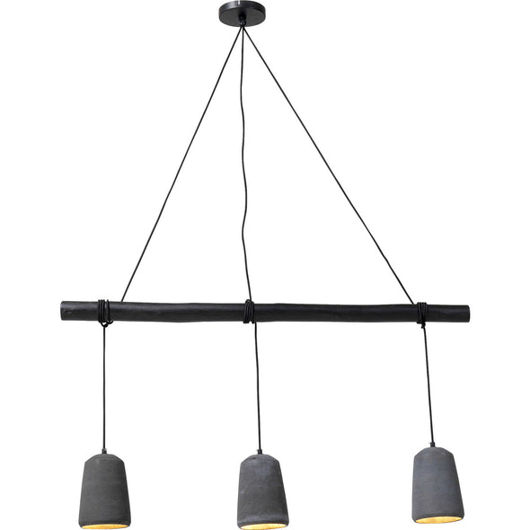 Pendant Lamp Dining Concrete Black Tre