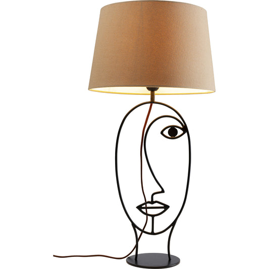 Table Lamp Face Wire Nature