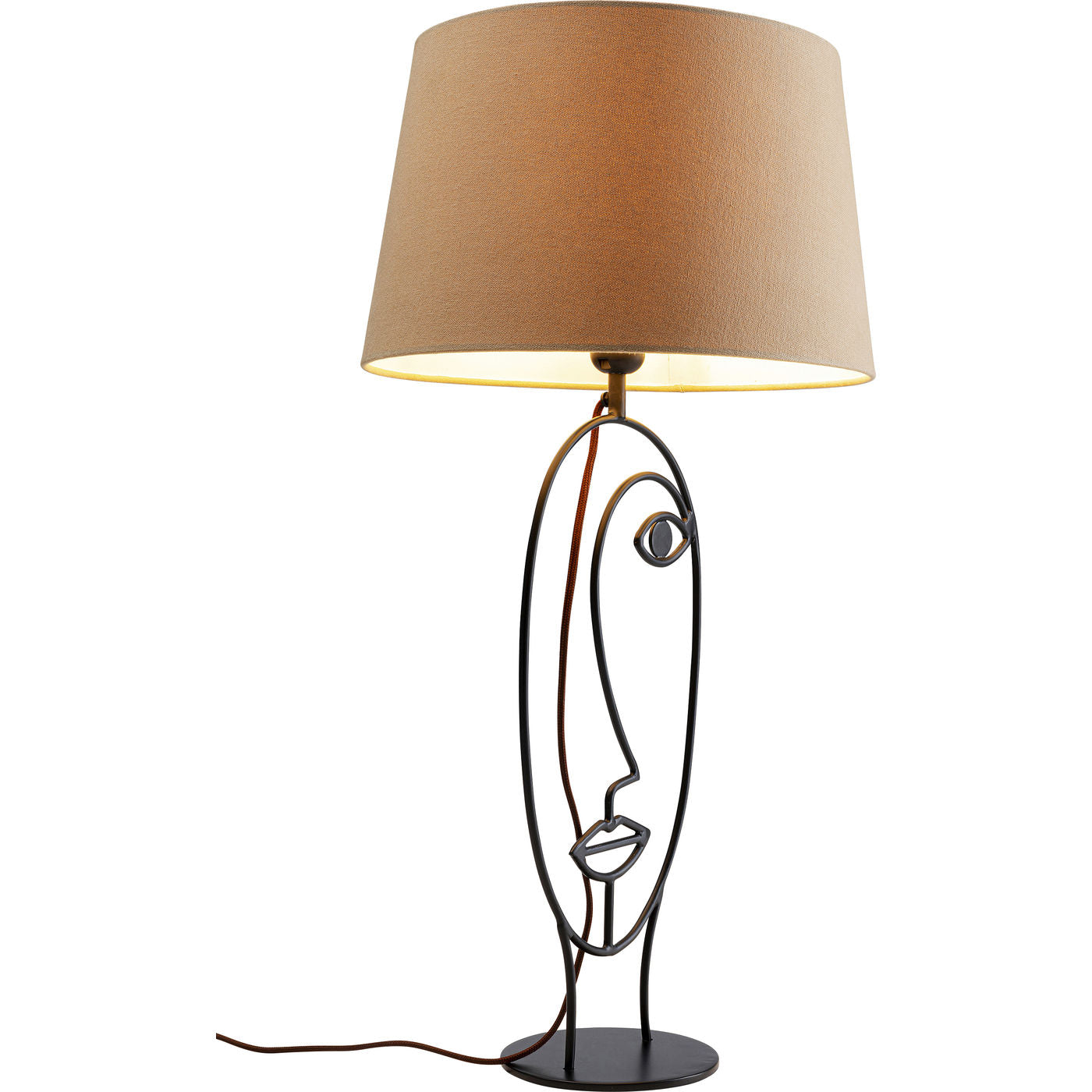 Table Lamp Face Wire Nature