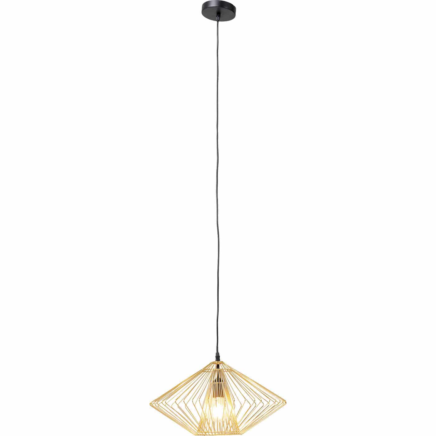 Pendant Lamp Modo Wire Round Gold - JULIA VENCE STORE