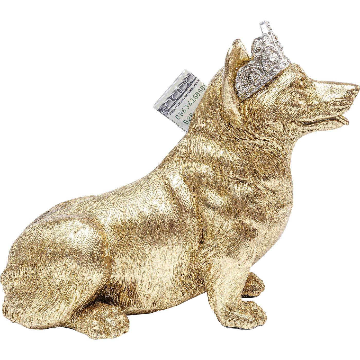 Money Box Royal Sitting Corgi - JULIA VENCE STORE