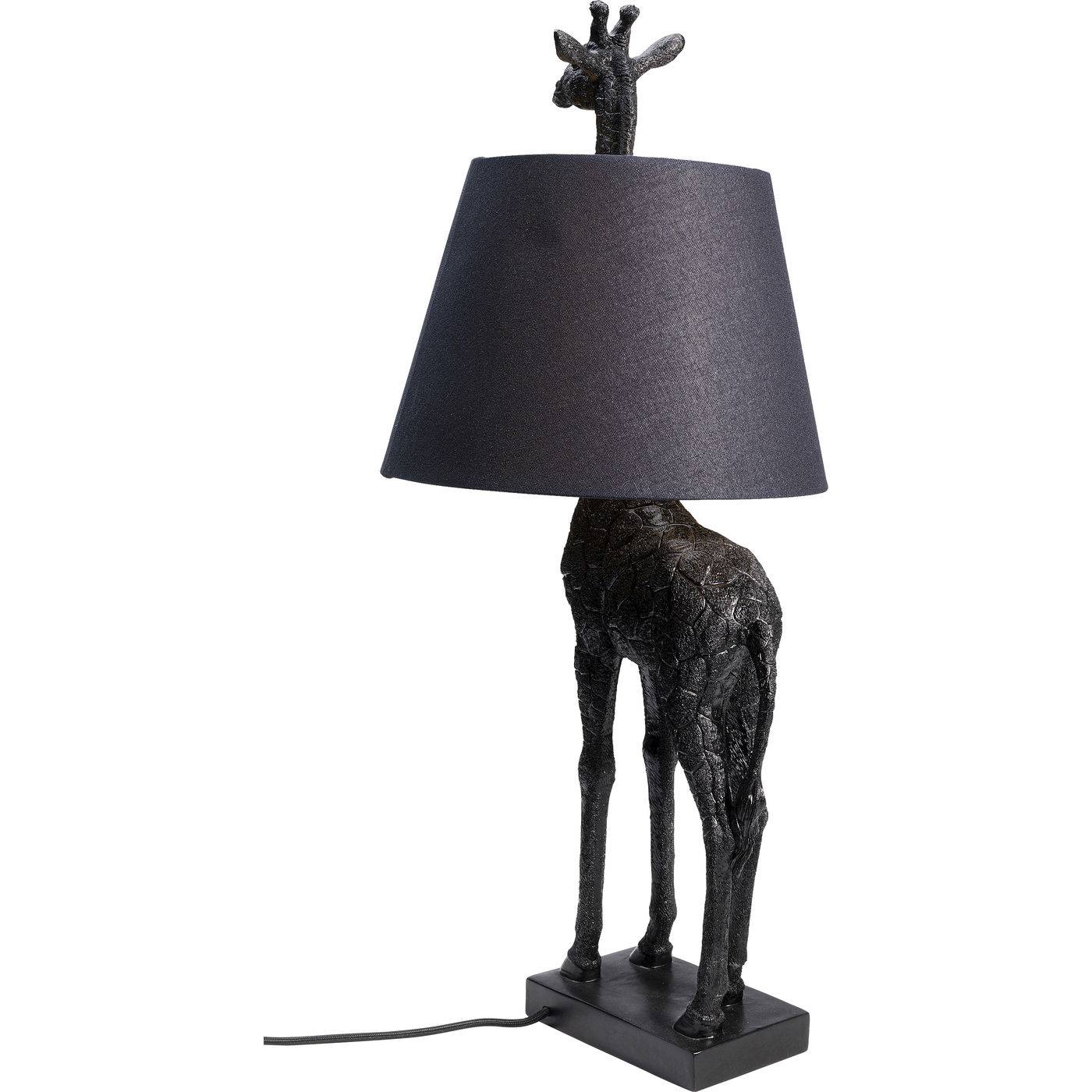 table-lamp-giraffe-mat-black - JULIA VENCE STORE