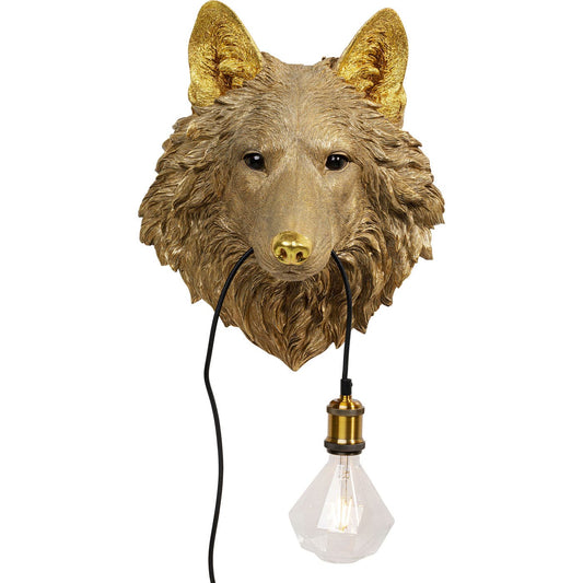 wall-lamp-wolf-head - JULIA VENCE STORE