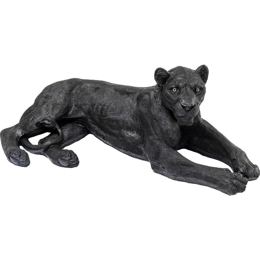 Deco Figurine Lion Black - JULIA VENCE STORE