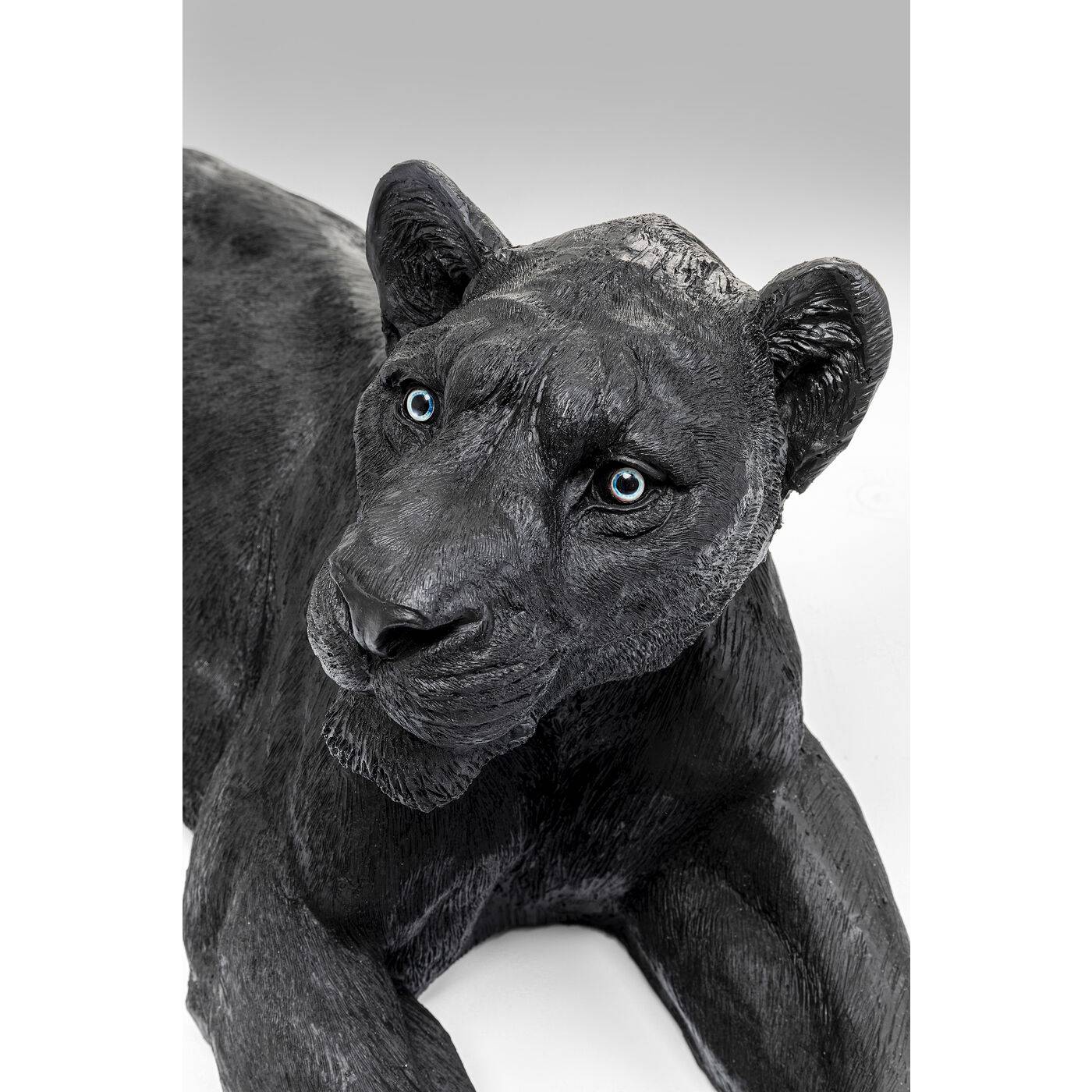 Deco Figurine Lion Black - JULIA VENCE STORE