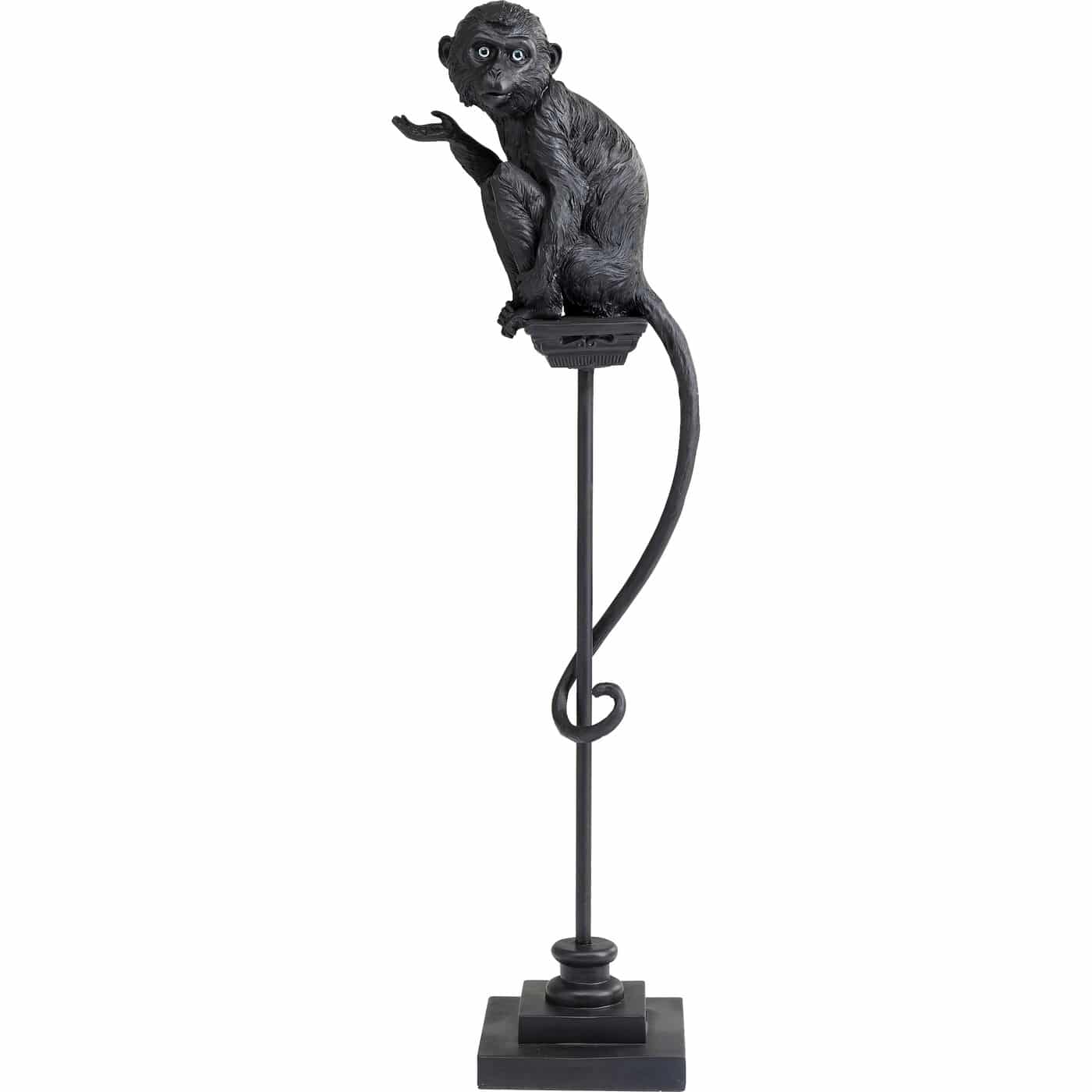 Deco Figurine Circus Monkey Black 108 - JULIA VENCE STORE