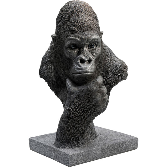 Deco Object Thinking Gorilla Head 49cm