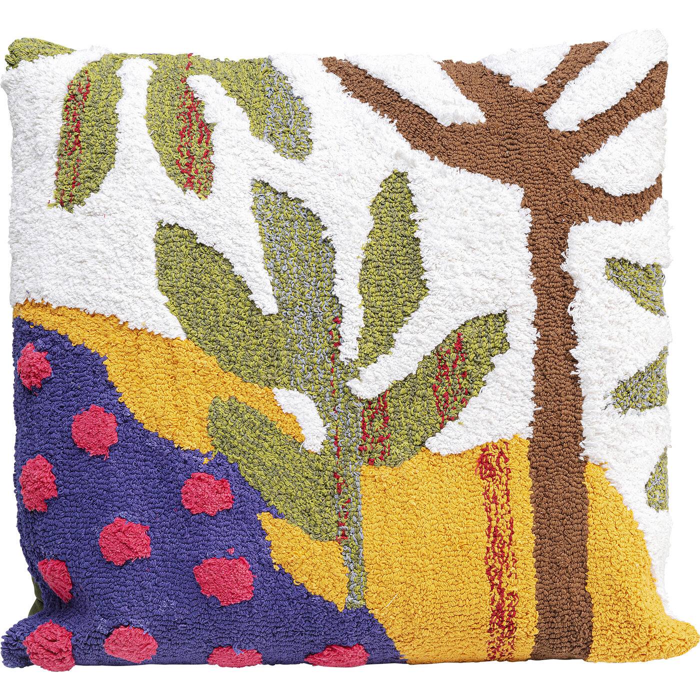 Cushion Tufted Trees 50x50 - JULIA VENCE STORE