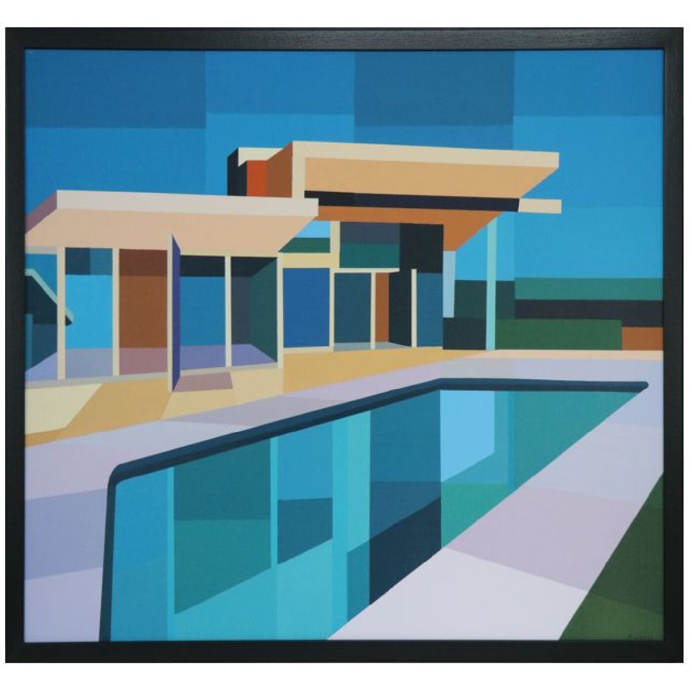 Framed Picture Architecture 100x85