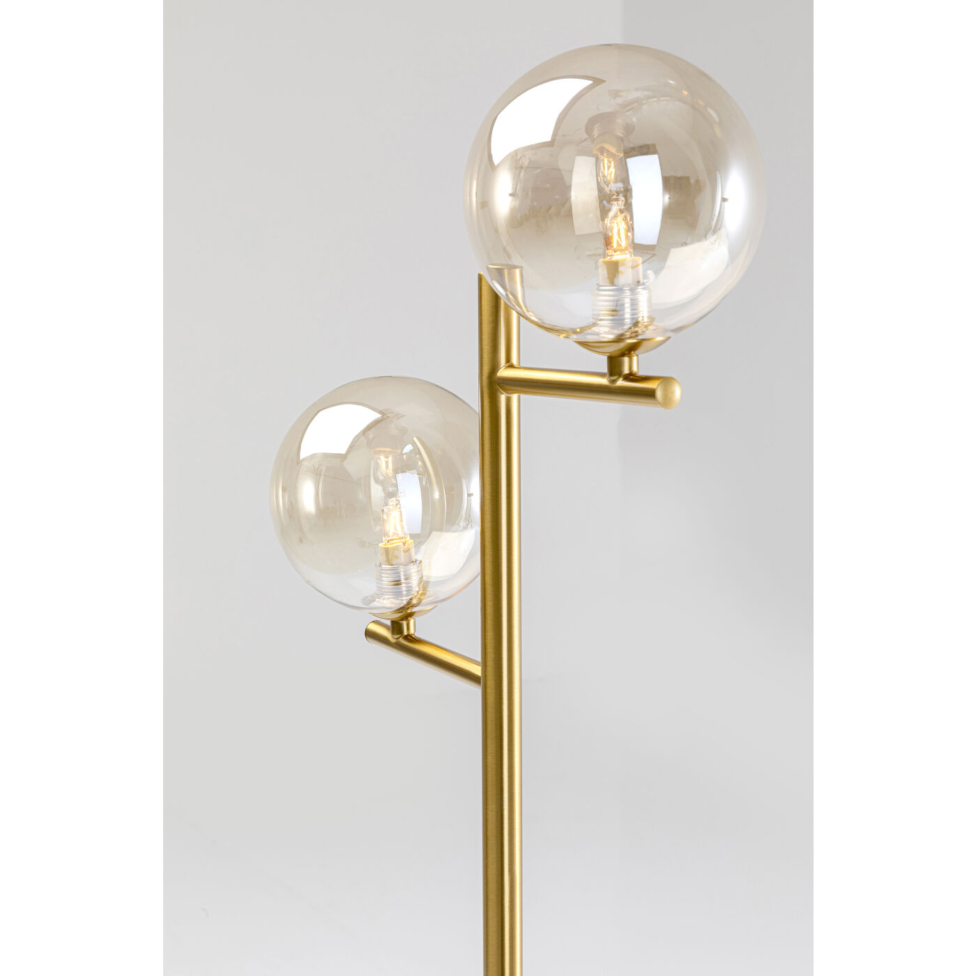 Floor Lamp Two Balls Gold