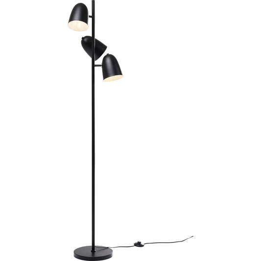 Floor Lamp Dr No Triples Matt Black