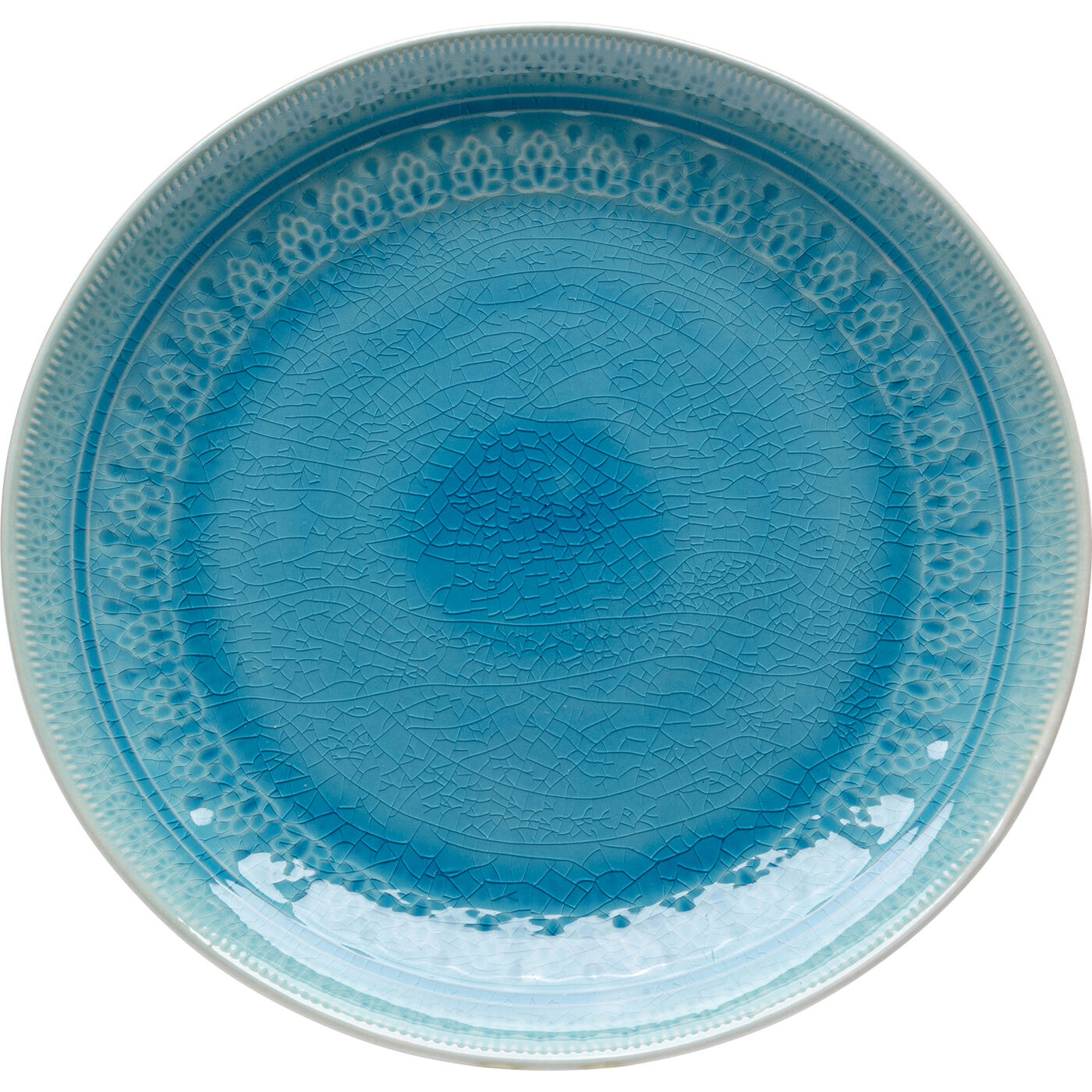 Plate Sicilia Blue o27