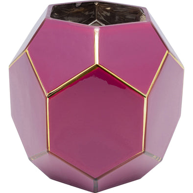 Geometric Glass Vase