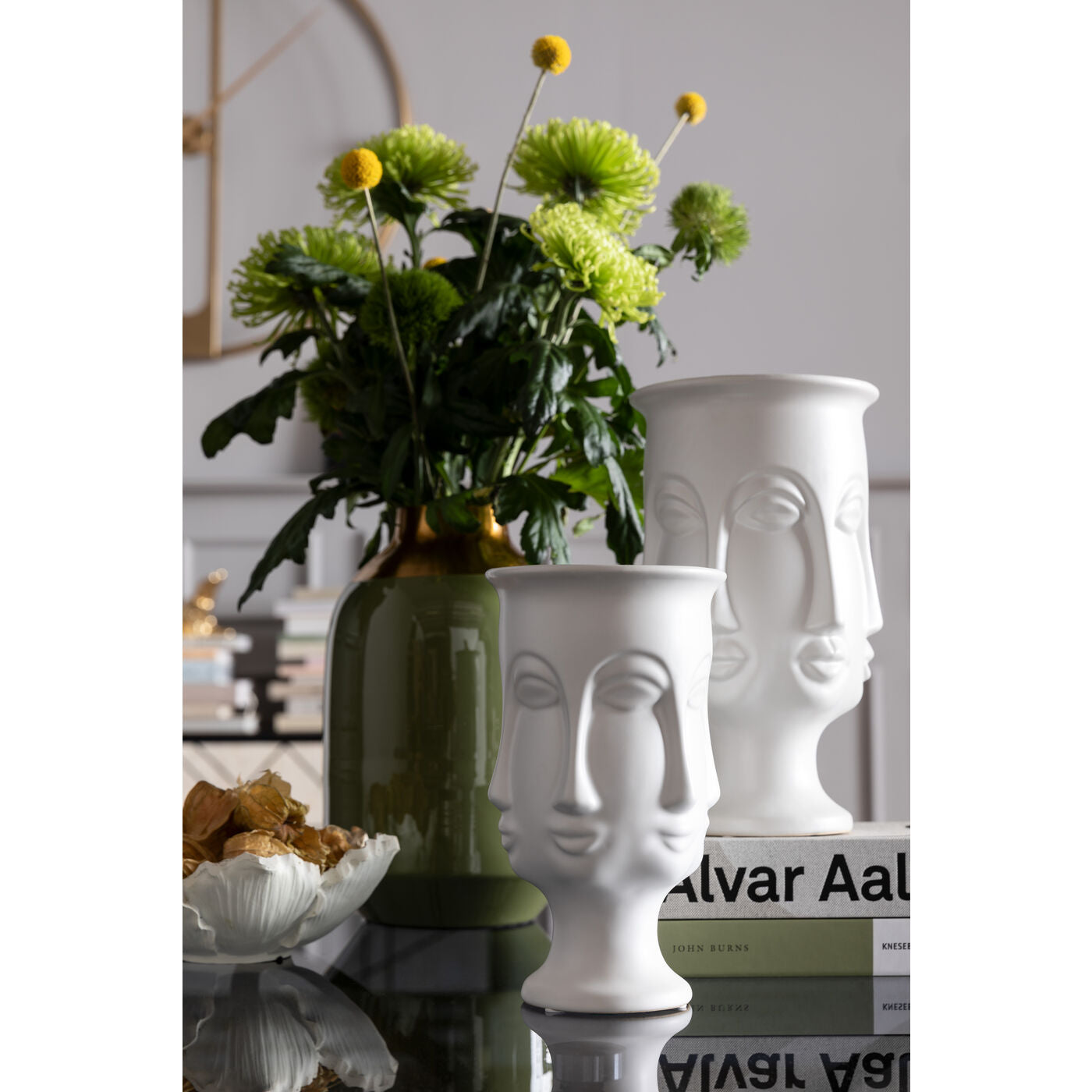 Deco Vase Caras 23cm