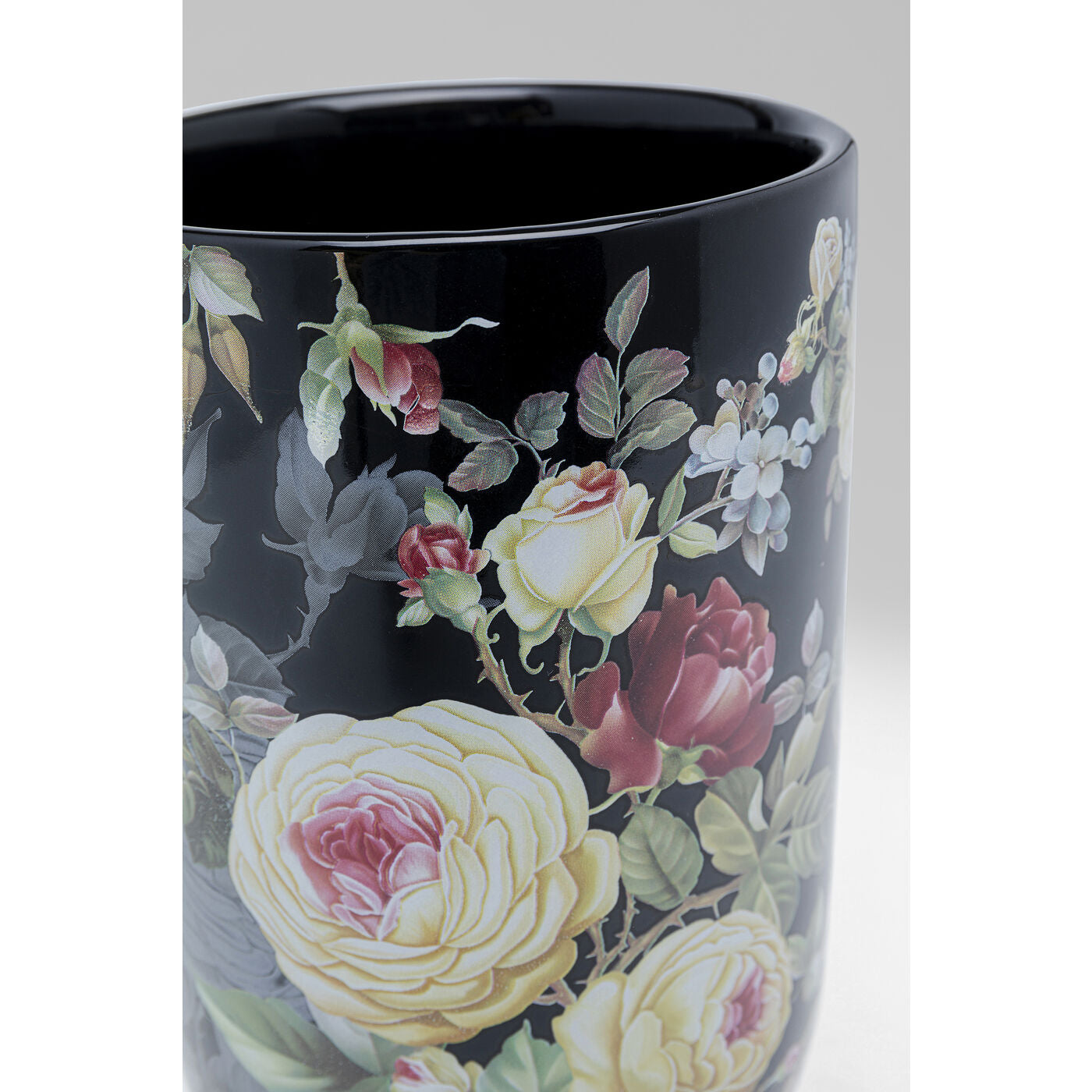 Deco Vase Blooming Black 27cm