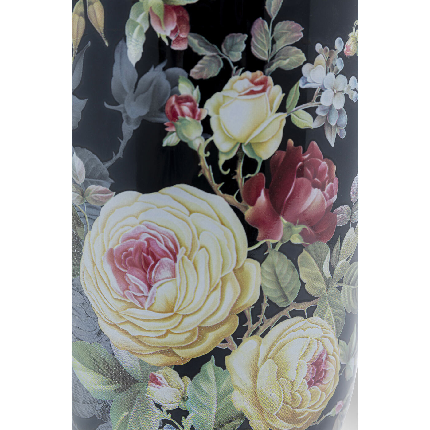 Deco Vase Blooming Black 27cm