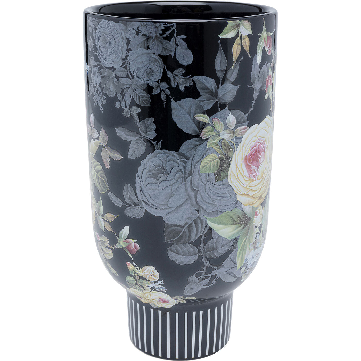 Deco Vase Blooming Black 27cm