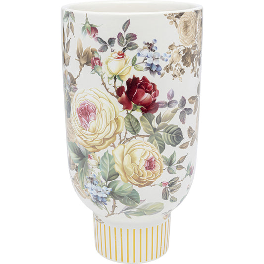 Deco Vase Blooming White 27cm