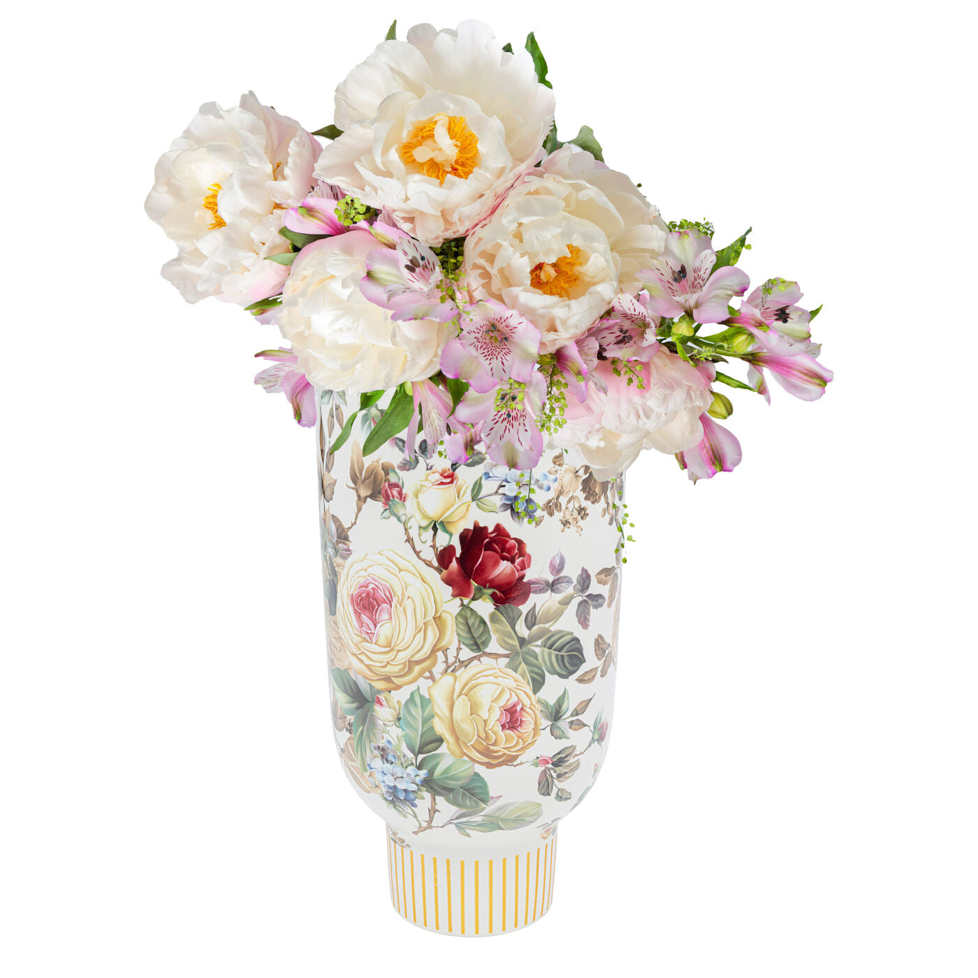 Deco Vase Blooming White 27cm