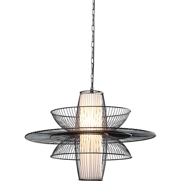 Pendant Lamp Cappello Opposto Black