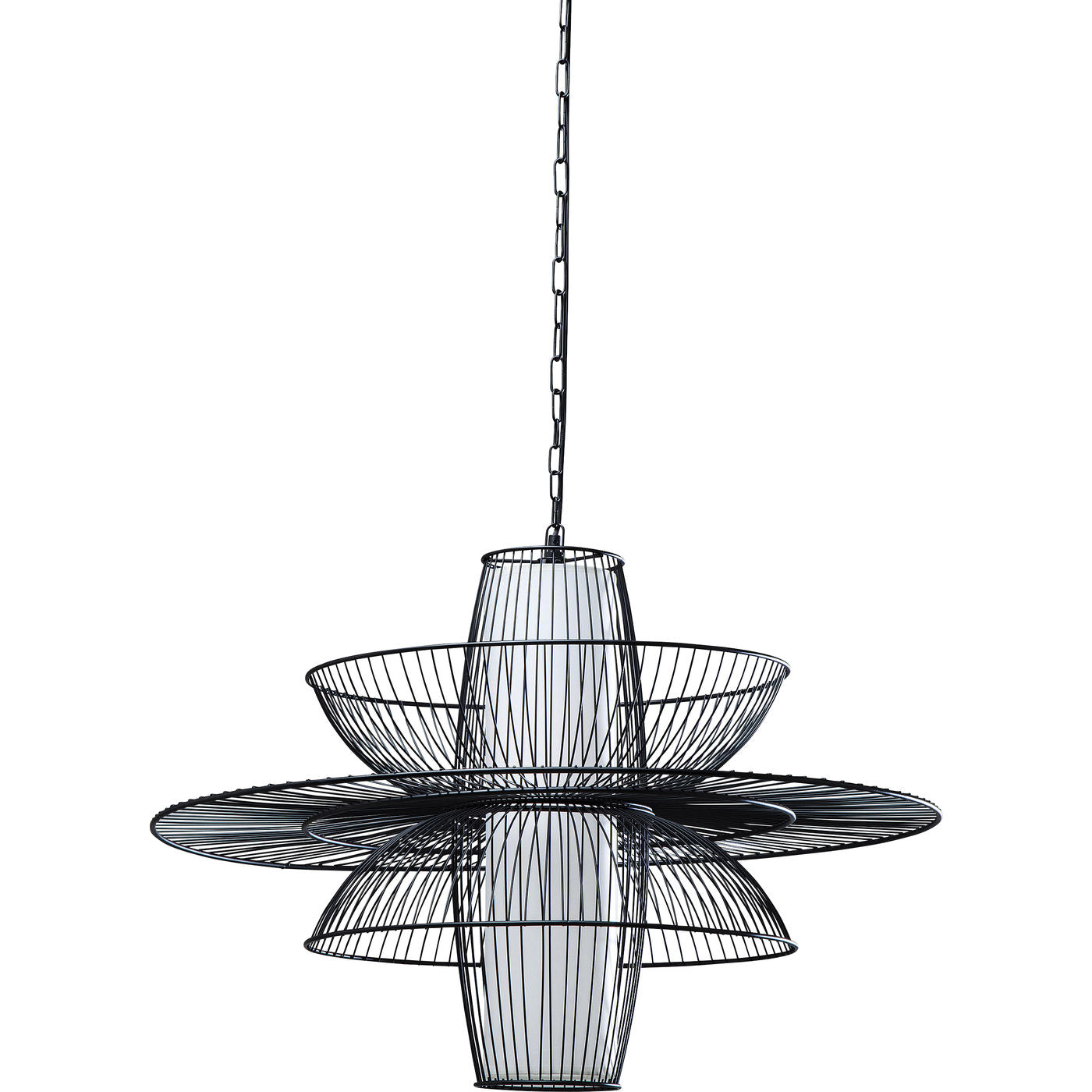 Pendant Lamp Cappello Opposto Black