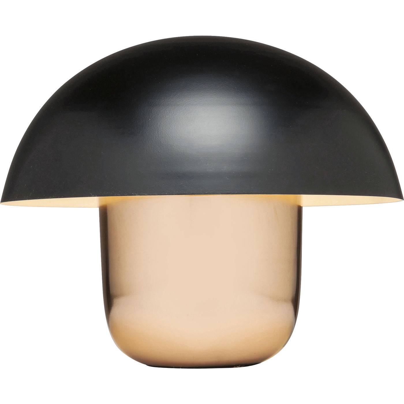 table-lamp-mushroom-copper-black - JULIA VENCE STORE