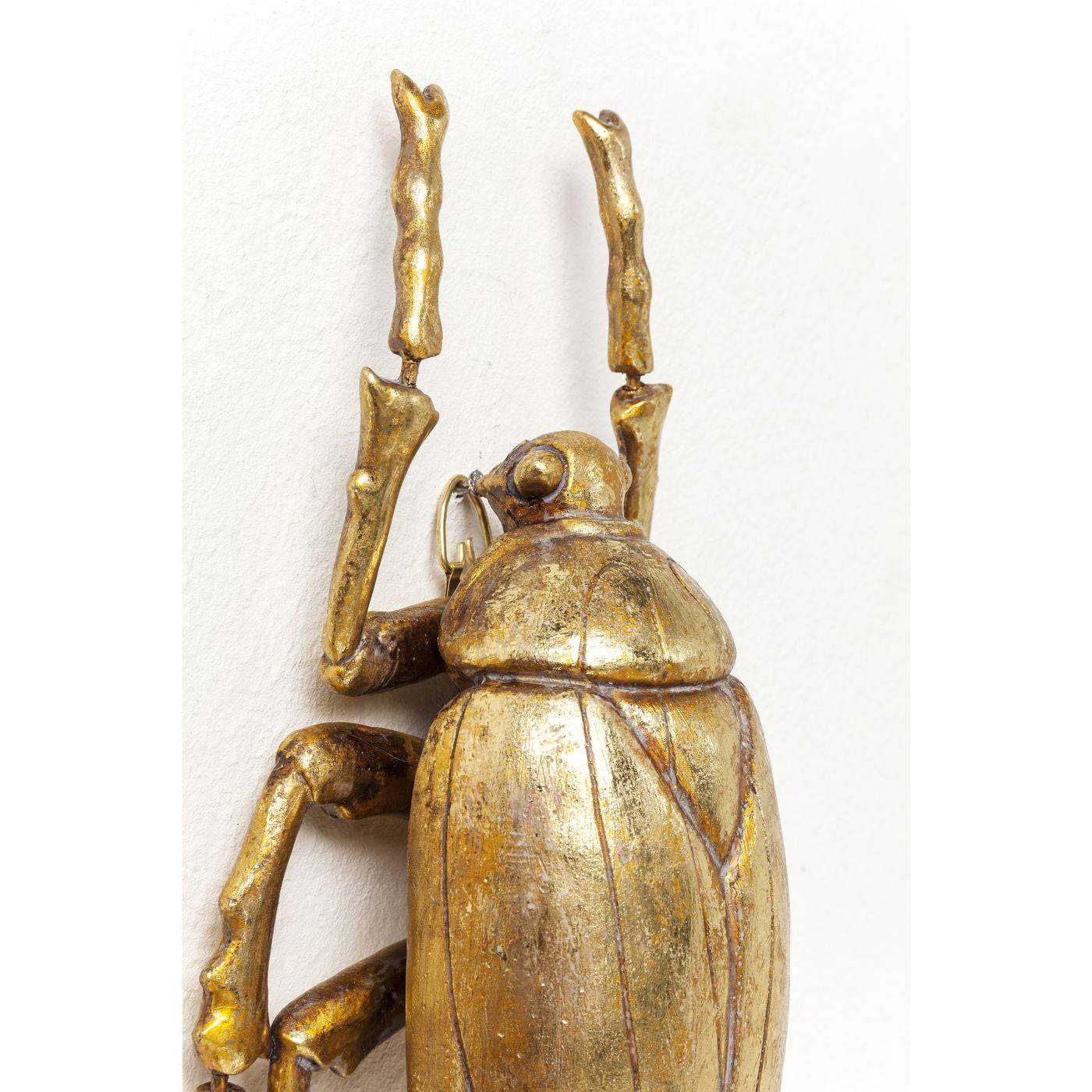 Golden Beetle Wall Decoration