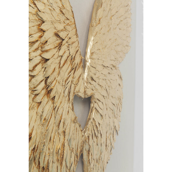 wall-decoration-wings-gold-white-120x120cm