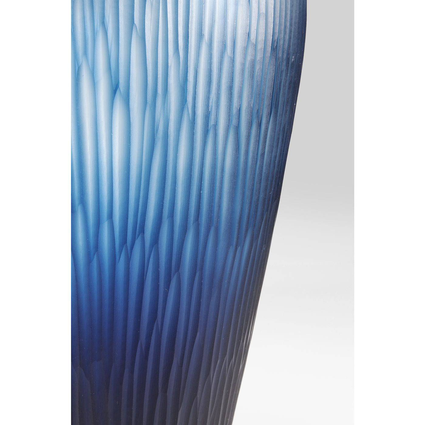 Vase Cutting Blue Taille - JULIA VENCE STORE