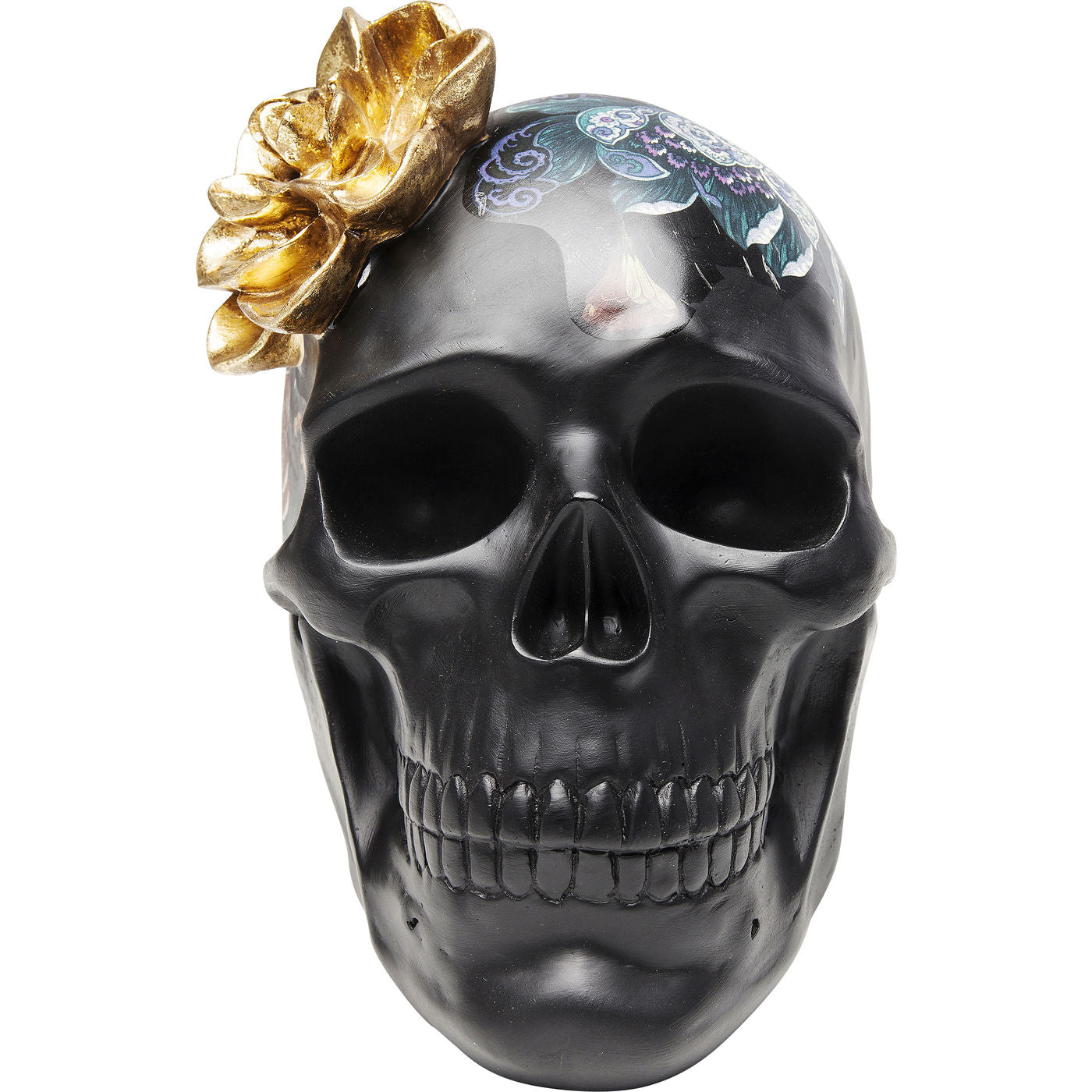 Flower Skull Decor