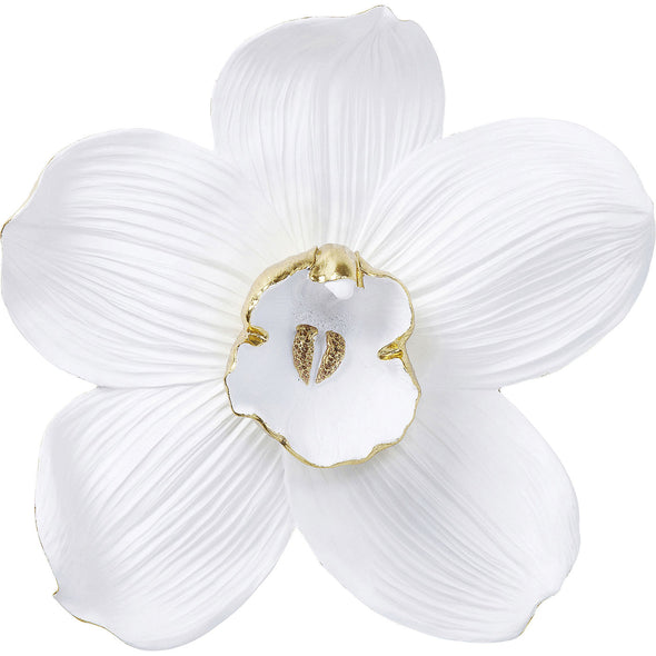 Wall Decoration Orchid White 54cm