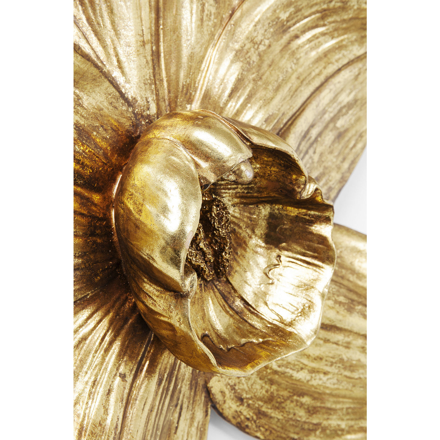 Wall Decoration Orchid Gold 44cm