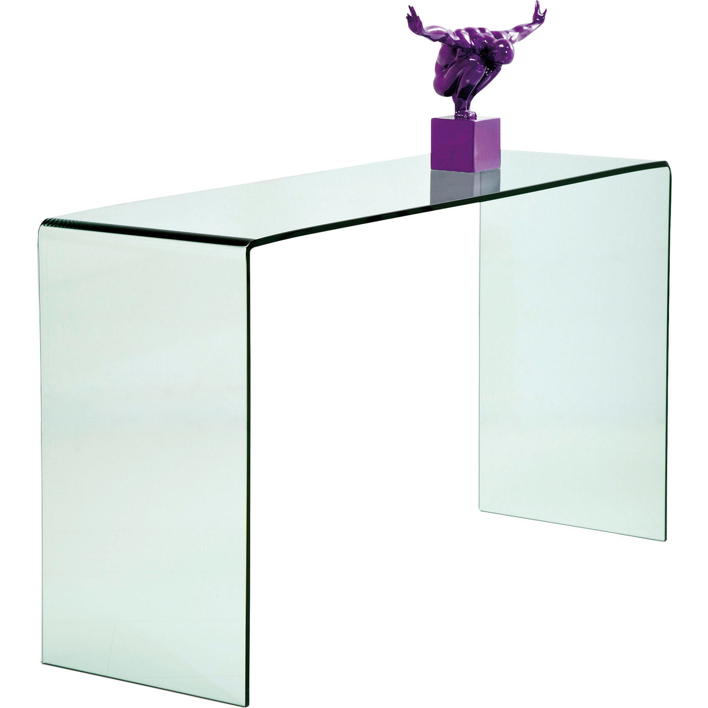 Clear Glass Console