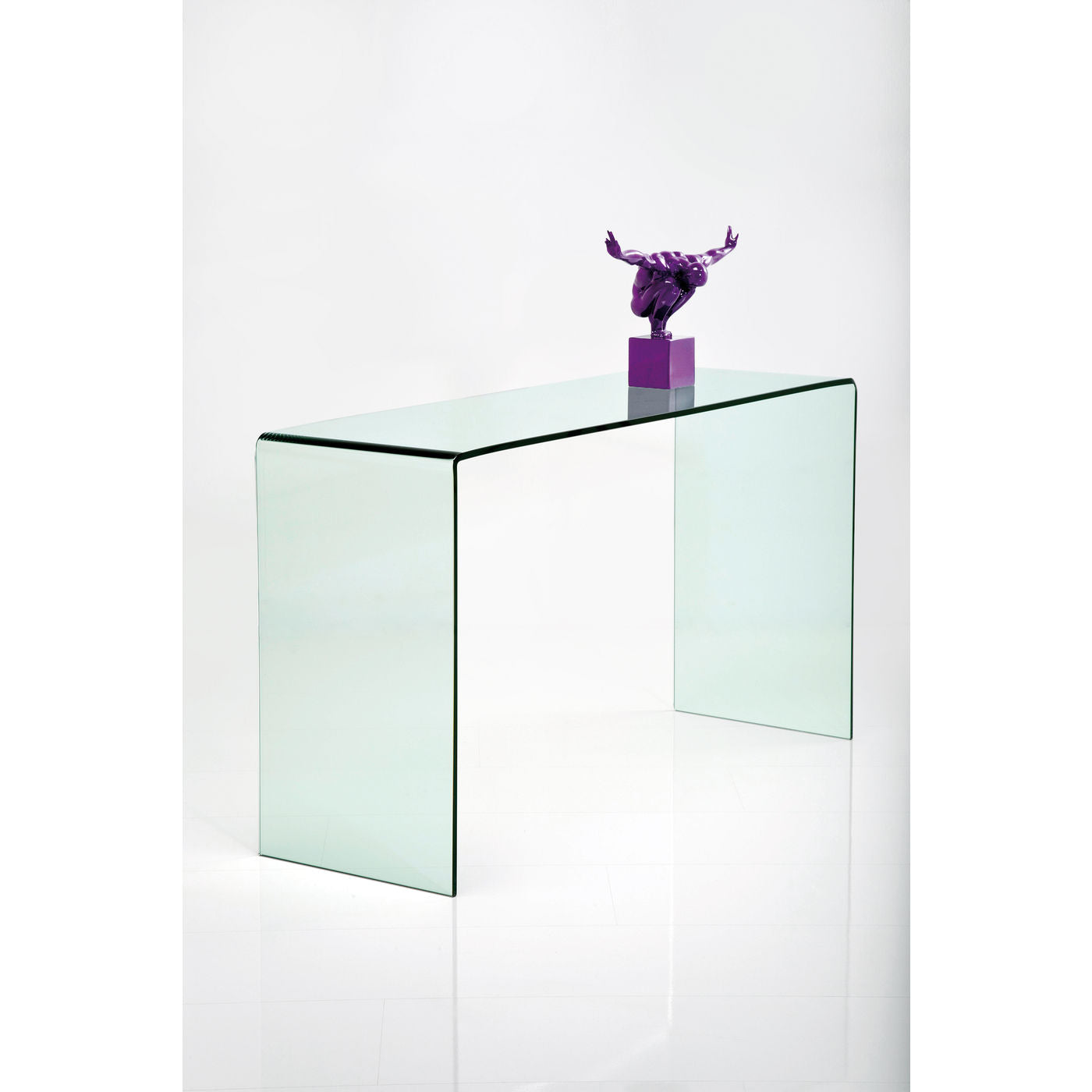 Clear Glass Console